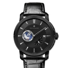 PONIGER P523 42mm 남성호환 자동 식 시계 MIYOTA 8219 무브먼트 사파이어 50M 방수 스테인레스 스틸 럭셔