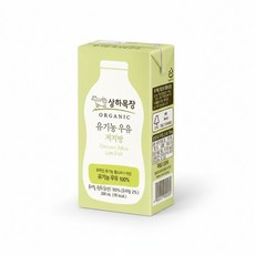 매일유업 상하목장 유기농 저지방 우유 200ml 24팩 3박스, 72팩