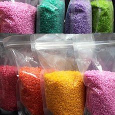 색자갈 칼라스톤 15색(칼라모래 색모래 어항 미술재료 등 1kg, 칼라스톤1kg1호빨강