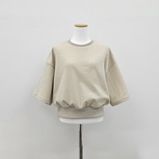 옷만들기 재봉패턴 여성복 의류패턴SB-T17칠부소매크롭맨투맨 옷만들기도안 옷패턴 패턴시트 설명서포함, 1개, 시접미포함