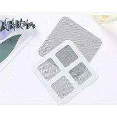 紗窗修補貼片 紗窗魔法貼 自黏式防蚊紗窗貼 紗窗破洞修補網 窗戶修繕, 方形