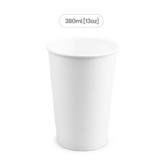 펠리스 무인쇄 종이컵 380ml, 1세트, 100개입
