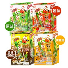 Siam Foods 歌舞吉烤海苔卷 (12入/盒) 四種口味, 1個, 日式醬烤香菇