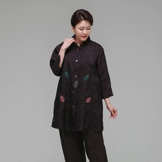 하랑한복 더하랑 엄마옷 인견자켓 행복드리