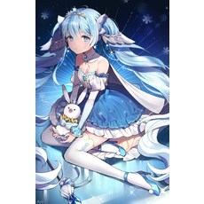 20CM 새로운 애니메이션 일본 가상 가수 하츠네 미쿠 핑크 사쿠라 동화 원더 랜드 카와이 그림 PVC 모델 장