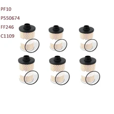 연료필터 연료 필터 요소 호환 PF10 P550674 FF246 C1109 SN246 F747 F5502 SK3301 6 개, 01 FF246-6