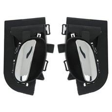 NDNCZDHC 푸조 206 207용 내부 도어 핸들 자동차 도어 내부 핸들 교체품 1쌍 194502