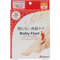 아기 발 (Baby Foot) 아기 발 이지 팩 30 분 타입 M 사이즈 단품 (x 1), 1개, 35ml, 1매
