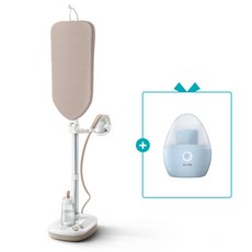필립스 올인원 스탠드 스팀다리미 가정용 행거 다리미판 6000시리즈 AIS6010/10 + 보풀제거기