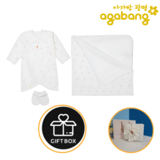 [아가방 봄] 당근토끼3종세트 (O/WHITE) 01Q11761103 유아 신생아 선물
