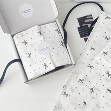 波點蝴蝶結雪梨紙 禮品包裝紙 禮物包裝 高級拷貝紙 包材 緩衝紙, 1個, 波點蝴蝶結包裝紙 10張/包
