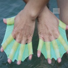 애나허니 수영 훈련 물놀이용 실리콘 개구리 장갑 S 실리콘물갈퀴