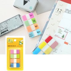 빅조이 인덱스탭 네온 4색 25매 자료구성