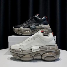 2021 봄 신상품 리얼 가죽에 벨벳 통굽 아빠 슈즈 여성 인스타그램 키높이 스니커즈 여성 봄신상 운동화