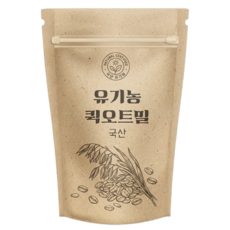 국산 유기농 퀵오트밀 100%, 1개, 1kg