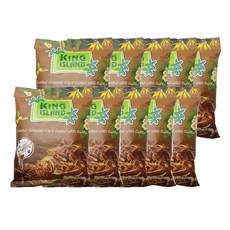 킹아일랜드 구운 코코넛칩 커피맛, 10개, 50g