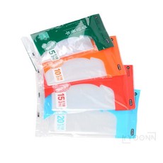 유니상점 김장비닐봉지 2개 고추봉투 두꺼운대형비닐, 소