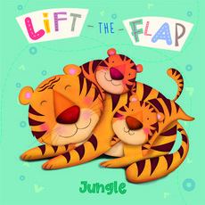 (영문도서) Lift-The-Flap Jungle Board Books, Buttercup Publishing Ltd., English, 9781912422265