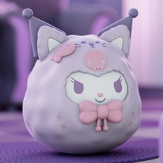 쿠로미 오뚝이 장난감 산리오 오뚜기장난감