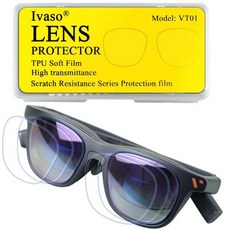 Viture Pro용 렌즈 보호기 Viture XR 안경에 적합한 3쌍6개 소프트 TPU 필름 렌즈 커버, 6