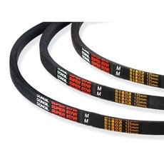 동일고무밸트 랩트벨트 V-BELT 산업용벨트 M타입 M형 브이벨트 M17-M90, 1개