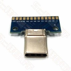 祥昌電子 USB Type-C 公對公 轉接板 PCB測試板, 1個