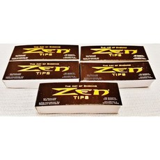 젠 필터 롤링 페이퍼 팁 50개 팩 흡연의 예술 Zen Filter Rolling Paper Tips 50 Per Pack The Art of Smoking Free Ship