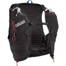 CamelBak Apex Pro Run Endrance 레이싱 조끼 RECCO 기술 적용 - 부드러운 플라스크 하이드레이션 및 트레킹 폴 퀴버 4가지 사이즈 미디엄 블랙 16