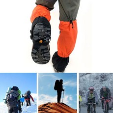 HWA 남여공용 사계절 아웃도어 스패츠 심마니 츠 스패 치 각반등산 예초기악세서리 벌초 방풍 방수 dew+6436eP, 그린