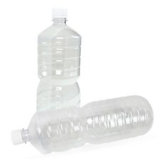 생수 페트병 투명 원형pet 물병 잡곡보관용기, 1개, 1.8L