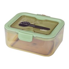 MILK BOX 嬰兒奶粉儲存盒 行動式密封罐, 梧枝綠 680ml, 1個