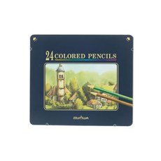 문화 문화 넥스프로 색연필 오일(일반) 24색 세트, 선택2