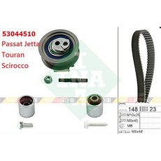 VAG小賴汽車 Passat Jetta Touran Scirocco 2.0 汽油 正時皮帶組 時規舵輪 全新, 1個