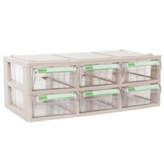 6칸 필기구 정리함 책상 문구 수납함 yss+978vf