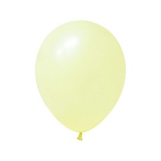 조이텍스 라운드풍선 15cm 일반 옐로우 / 전문가용 고무풍선 파티풍선 생일파티 이벤트풍선, 200입