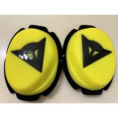 Dainese pista 滑塊-耐磨防護、靈活操控 騎士賽道必備, 1個, 黃,統一