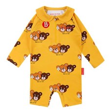 [국내매장판] 베베드피노 베이비 올 오버 허니 베어 수영복 BP52AW188