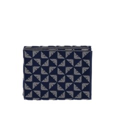 엠포리오아르마니 로고 자카드 비치 타월