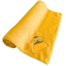 산리오 포무포무프린 헤어 드라이 타월 마이크로파이버 38×85cm 캐릭터 헤어드라이 타월 흡수·속건 어른 아이 가벼움 부드럽고 포근한 헤어 드라이 목욕 후 목욕 타월 핸드타월 헤어