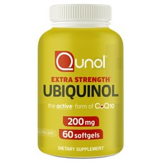 퀴놀 유비퀴놀 200mg 소프트젤, 60정, 1개