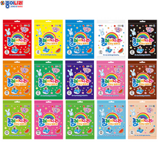 [종이나라] 클레이나라 50g 실링백 15색상, 빨강, 1개