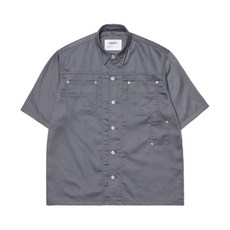 [노매뉴얼] C.P WORK SHIRT - CHARCOAL