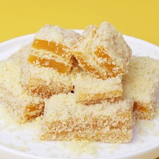 [시루조아] 쌀 카스테라 호박 인절미 10개입 500g / 국내산 쌀로 만든 카스테라 가루와 호박 인절미 / 개별포장, 1개