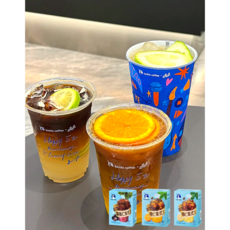 루이싱 오렌지 유자 포도맛 과일 커피 포켓형 25g 9개입, 1박스