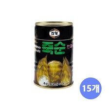 진양 죽순통조림, 400g, 15개