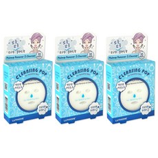 루치온 약산성 민감성 보송보송 폼 클렌징팝 10p, 3g, 3개