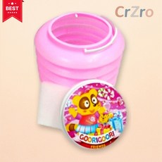 2000 자바라 물통 분홍 미술용품 1개입 휴대용 접이식 물통 그림 그리기 공예