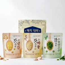 엣지바이브 냠냠쿡 국산 큐브 코인 캠핑양념 동결건조 다진생강, 4개, 30g