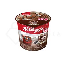 첵스초코 쿠키앤크림 컵, 35g, 3개