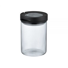 HARIO 黑色密封保鮮罐 M (200g), 1個, M / 200g(MCNJ-200-B)